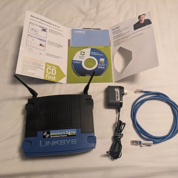 Linksys WRT54G 54 Mbps Wireless-G 2.4 GHz WiFi Router - Picture 1 of 9
